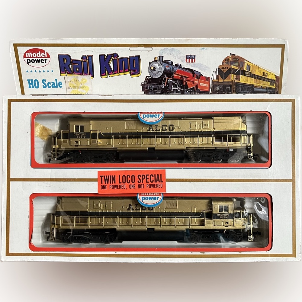 M.T.H. Rail King Alco Demo Twin Loco Special Century 628-2. Model 8689-C.